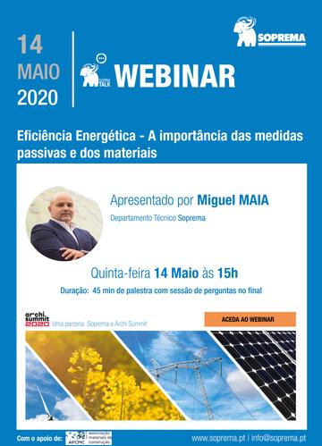 Webinar Sopratalk : EFICIÊNCIA ENERGÉTICA - A importãncia das medidas passivas e dos materiais