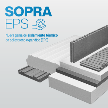 Alargamos a gama de isolamento térmico com Sopra EPS