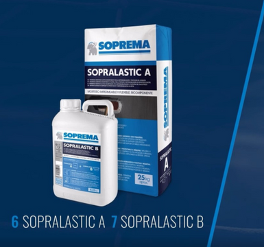 Aplicação do Sopralastic A+B