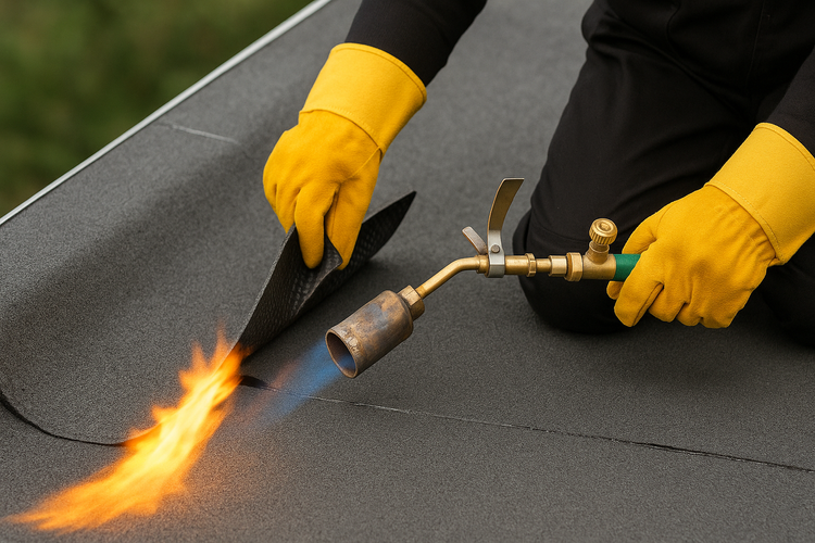 Soldadura de membranas betuminosas com maçarico: boas práticas para uma aplicação correta