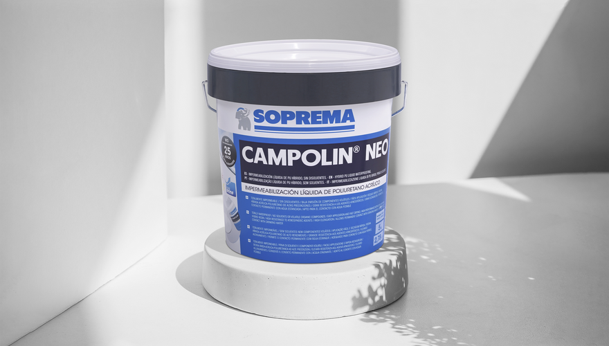 Campolin Neo: impermeabilização líquida de alto desempenho com nova imagem e embalagem