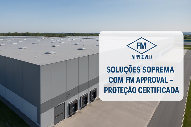 Coberturas com certificação FM APPROVAL: garantia de segurança e qualidade