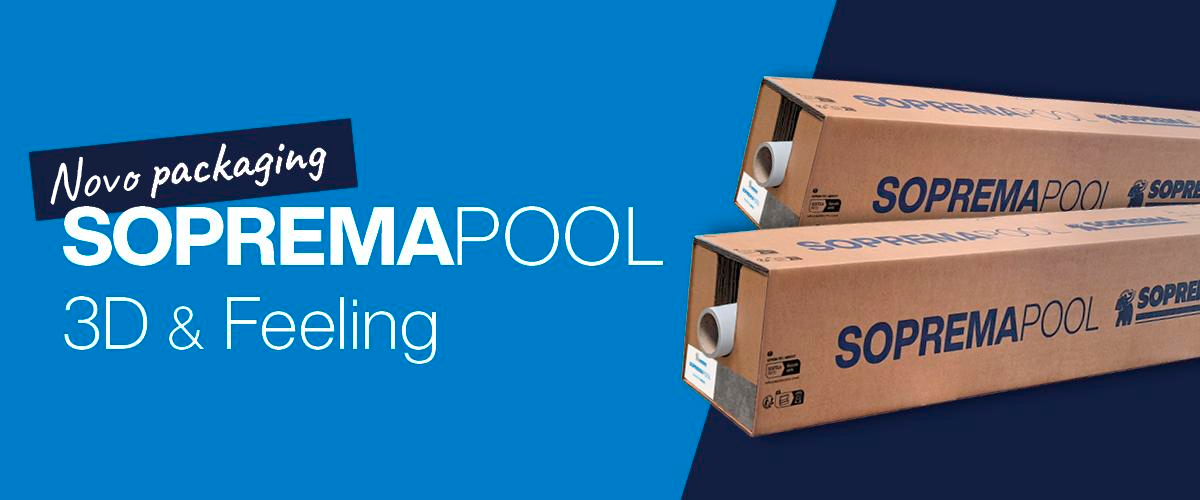 Nova embalagem para SOPREMAPOOL 3D e FEELING
